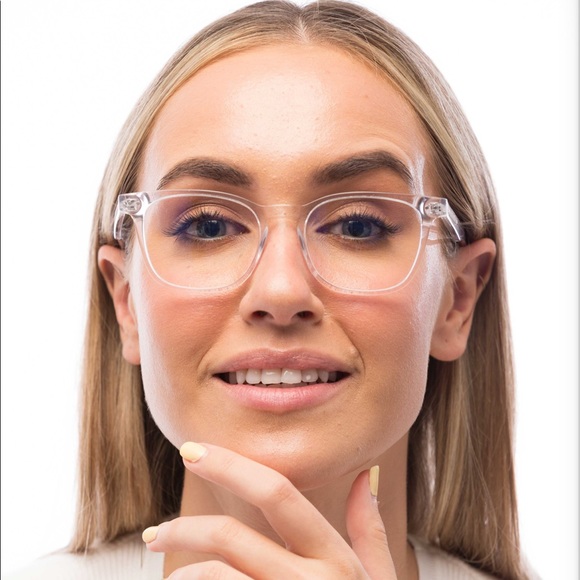 NWT Bon Charge BLUblox blue light Crystal Computer Glasses - Picture 3 of 12